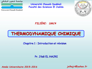 Révision - Faculté des Sciences d`El Jadida