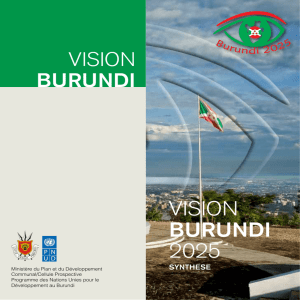 VISION BURUNDI 2025