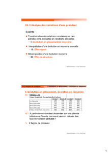 Ch 3 Analyse des variations d`une grandeur 3 points