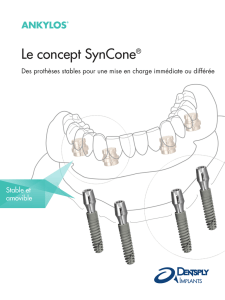 Le concept SynCone - DENTSPLY Implants