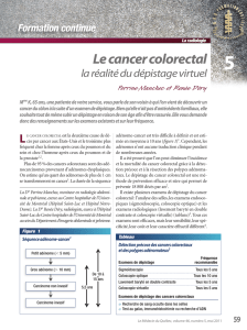 Le cancer colorectal - Amazon Web Services