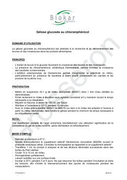 Gélose lactosée de DRIGALSKI