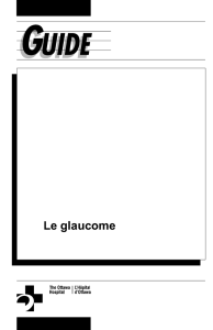 Le glaucome - The Ottawa Hospital