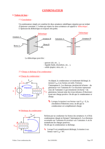 condensateur - Electroniqueists