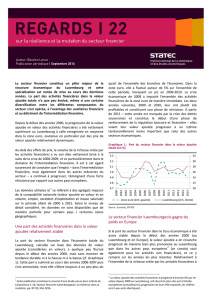 Regards sur la résilience et la mutation du secteur financier