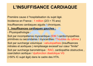 l`insuffisance cardiaque