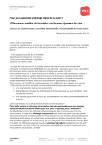 Offensive en matière de formation continue en réponse à la crise