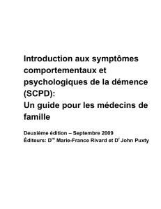 SCPD : un guide pour les médecins de famille