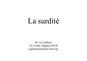 UE 2.7 S4 Cours ORL - Dr GUILLERE - e