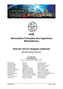 Articles AFIB RSNA 2012 - Société Française de Radiologie
