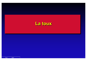 La toux