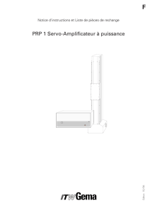 PRP 1 Servo-Amplificateur à puissance