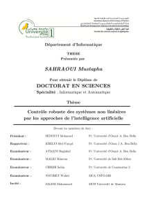 SAHRAOUI Mustapha DOCTORAT EN SCIENCES