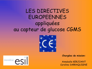 les directives europeennes