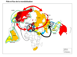 Pôle et flux de la mondialisation