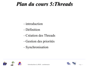 cours JAVA Threads