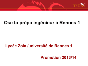 format powerpoint - Lycée et Collège Emile Zola de Rennes