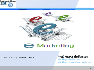 L`e-marketing - informatiste