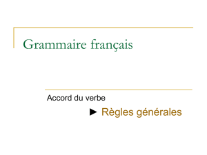 Grammaire français