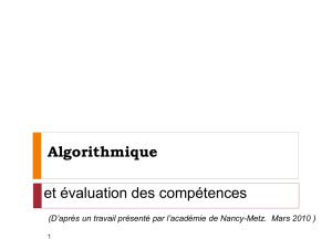 7 Algorithmique competences