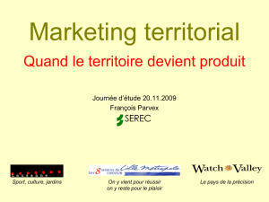 Introduction au marketing territorial