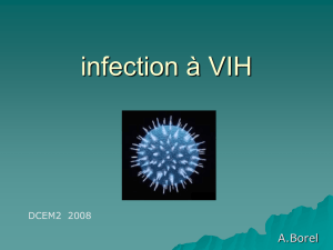 infection à VIH