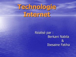 Technologie Internet