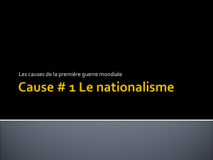 PGM - Le nationalisme