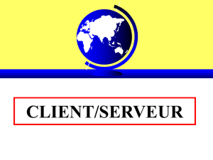 Client Serveur