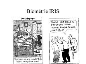 Biométrie IRIS