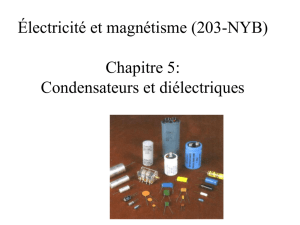 Condensateurs et diélectriques