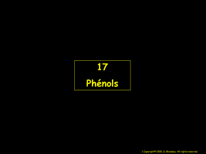phénols - IUT en Ligne