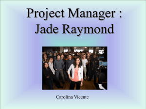 Qui est Jade Raymond?