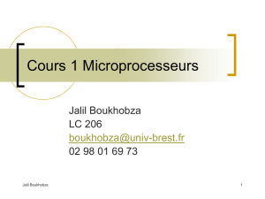 Cours 1 Microprocesseurs_Boukhobza