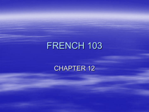 FRENCH 103