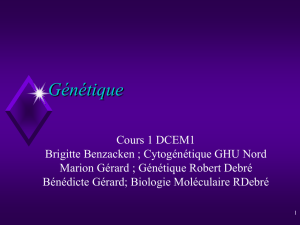 Génétique 1