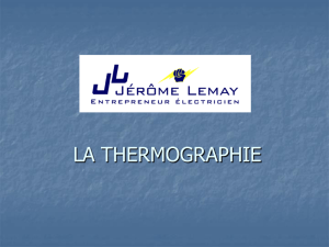 THERMOGRAPHIE