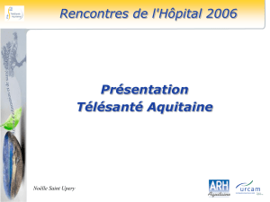 dossiers patients - Télésanté Aquitaine