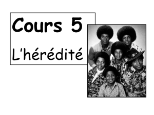 Cours 5