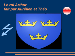 Le roi Arthur fait par Aurélien et Théo