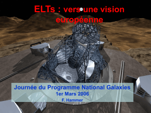 ELTs - Observatoire de Paris