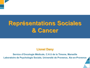 Les représentations sociales