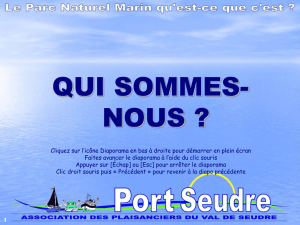 Téléchargez la Présentation du Parc Naturel Marin par Port Seudre