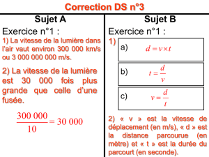 Sujet A Sujet B