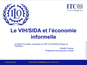 L`économie informelle - International Training Centre of the ILO