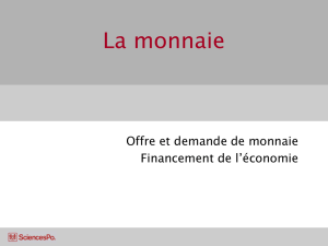 La monnaie