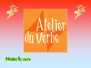 Atelier du verbe - Videoetpps2 free fr