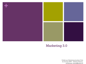 Marketing 3.0 - marketingleadersclub