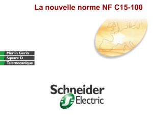 La nouvelle norme NF C15-100