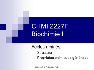 acides aminés - cellbiochem.ca